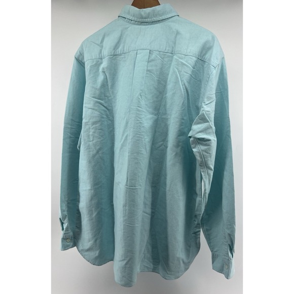 Ralph Lauren Oxford Shirt XL Classic Fit Light Blue Button Front NWT *Flawed* - Picture 8 of 9